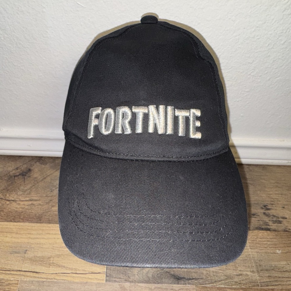 Fortnite Baseball Cap Black White SnapBack Youth One Size
